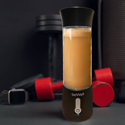 Blender kielichowy bezprzewodowy czarny Blender kielichowy bezprzewodowy czarny