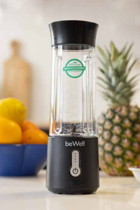 Blender kielichowy bezprzewodowy czarny Blender kielichowy bezprzewodowy czarny