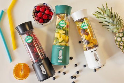 Blender kielichowy bezprzewodowy czarny Blender kielichowy bezprzewodowy czarny