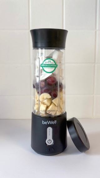 Blender kielichowy bezprzewodowy czarny