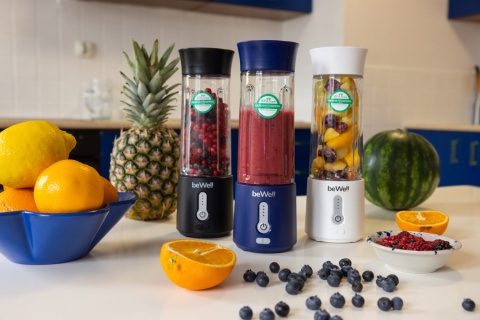 Blender kielichowy bezprzewodowy osobisty biały