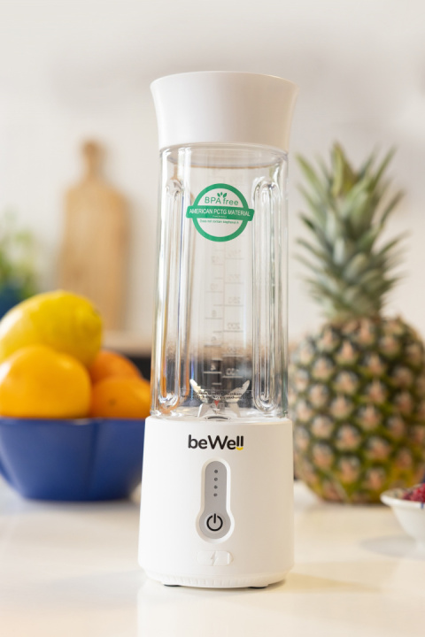 Blender kielichowy bezprzewodowy osobisty biały