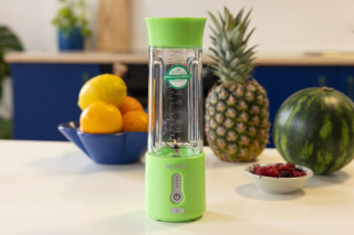 Blender kielichowy bezprzewodowy turystyczny limonkowy