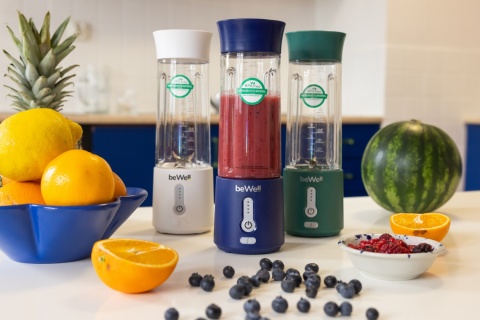 Blender kielichowy bezprzewodowy turystyczny limonkowy