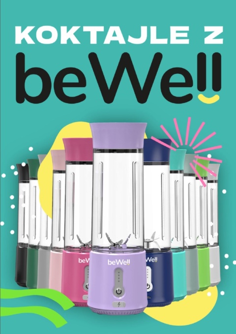 2x Blender bezprzewodowy beWell zestaw