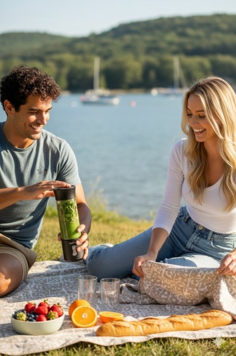 2x Blender bezprzewodowy beWell zestaw