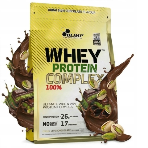 Białko Olimp WPC Whey Protein Complex Odżywka Białkowa Izolat 600g Dubajska Czekolada