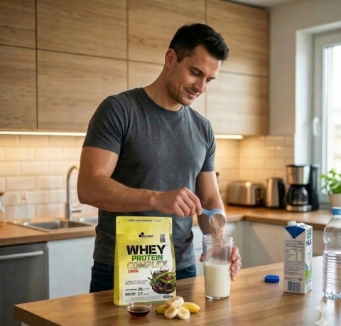 Białko Olimp WPC Whey Protein Complex Odżywka Białkowa Izolat 600g Dubajska Czekolada