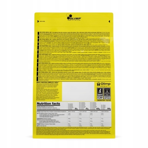 Białko Olimp WPC Whey Protein Complex Odżywka Białkowa Izolat 600 Waniliowa