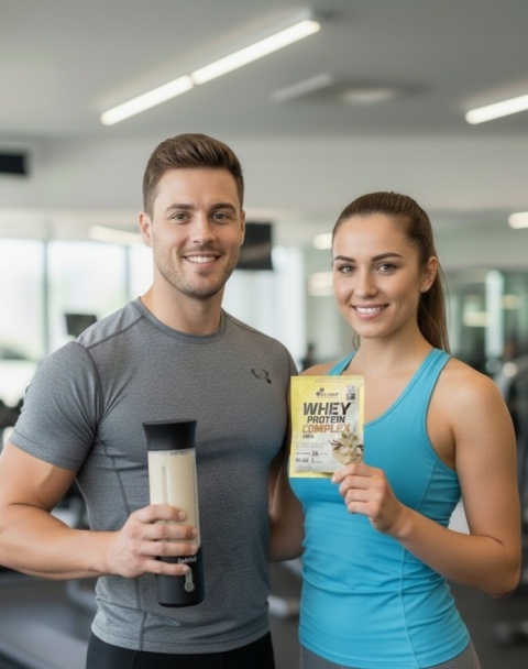 Białko Olimp WPC Whey Protein Complex Odżywka Białkowa Izolat 35g waniliowa