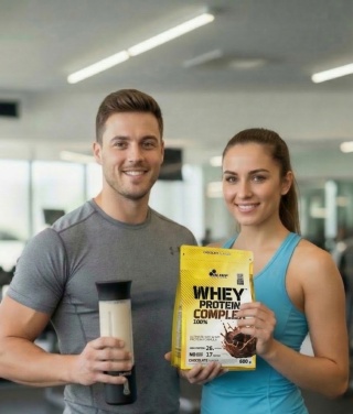 Białko Olimp WPC Whey Protein Complex Odżywka Białkowa Izolat 600g Czekoladowa