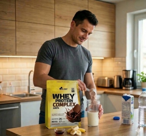 Białko Olimp WPC Whey Protein Complex Odżywka Białkowa Izolat 600g Czekoladowa