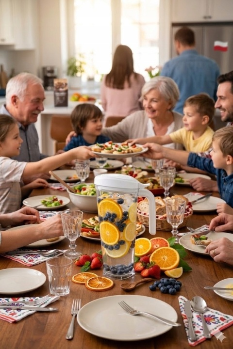 Pojemnik Próżniowy Dzbanek 1L z Pompką na Żywność Sok Zupy Mleko beWell