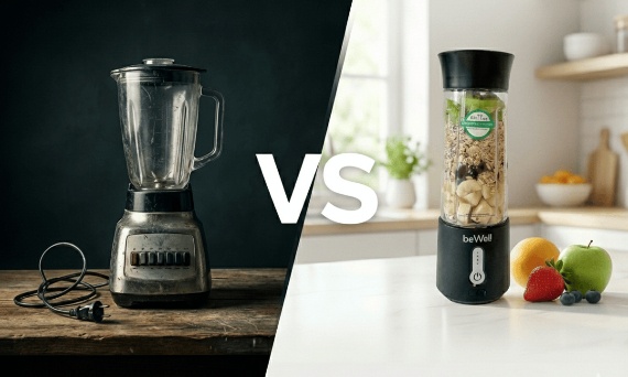 Blender USB czy tradycyjny? Dlaczego warto postawić na blender bezprzewodowy w małej kuchni?