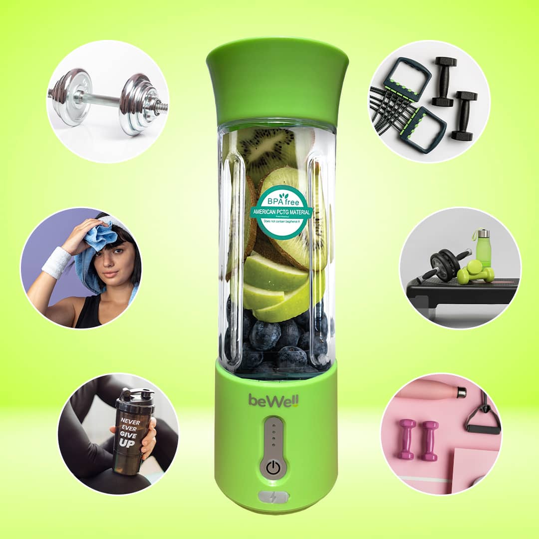 Blender kielichowy beWell do shake'ów